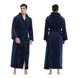 Bata De Levantarse Hombre Bata Invierno Pijama Polar Hombre