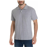 Blusa Masculina Gola Polo Basica Lisa Malha Piquet Uniforme