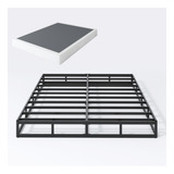 Shland Base De Cama Queen Box Spring De 7 Pulgadas De Perfil