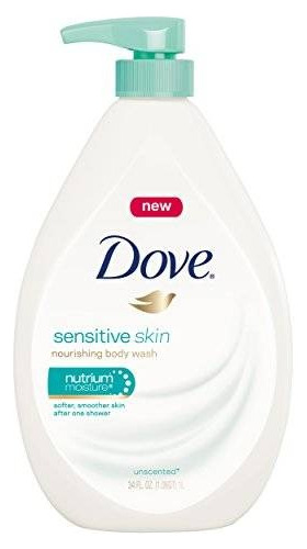 Dove Body Wash Sensitive Skin Bomba 34 Oz