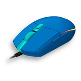 Mouse Gamer Logitech G203 Blue Ligthsync