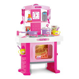 Cocina Cocinita Infantil Luz, Sonido 19 Piezas