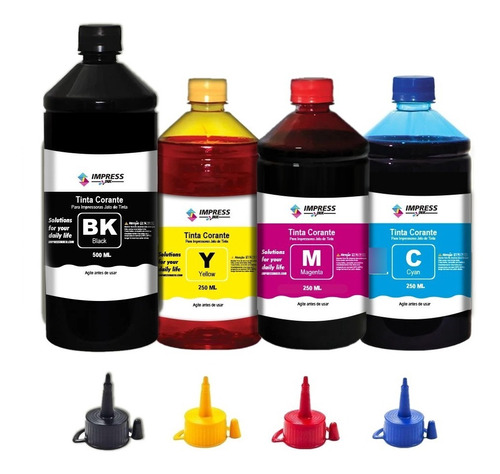 Refil 1250ml Tinta Compatível Canon G3110 G4100 G3100 G2100