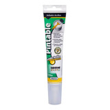 Sellador Adhesivo Acrilico Blanco Pintable Suprabond 110.ml - Para Pegar Pinches Anti Posado De Palomas Aves Bajo Techo 