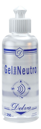 Delva Gel Neutro Base Conductor Pote Dosificador 250ml