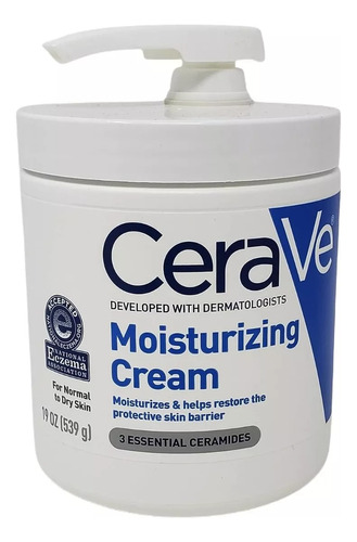 Cerave Moisturizing Cream 539g Original Importado Eua