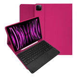 Capa Para iPad Pro 11 2022 4ª Geração Smart Teclado Touchpad