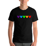 Polera Mickey Pride Lgbt Orgullo 100% Algodon Hombre