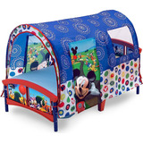 Cama Infantil Para Niños Con Dosel Mickey Delta Children