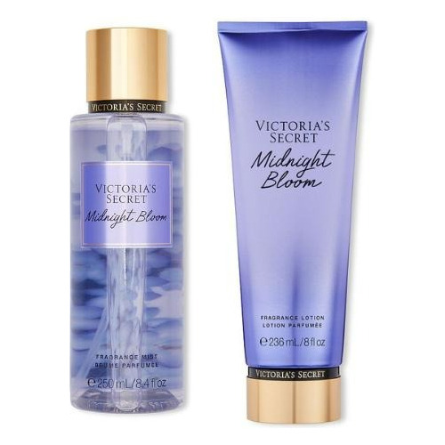 Victorias Secret  Set Crema  Body Mist Midnight Bloom