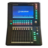 Mesa De Som Digital Waldman Mtx-20 Profissional Mixer Nova