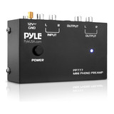 Preamplificador Phono Tocadiscos Pyle Output Pp777 Mini Elec