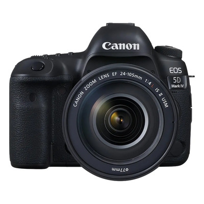 Cámara Canon 5d Mark Iv Con Lente Ef 24-105mm F\u002F4l Is Ii Usm Color Negro | Meses sin interés