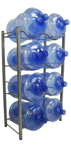 Rack Estante Organizador 8 Botellones Bidones Agua 20 Lts