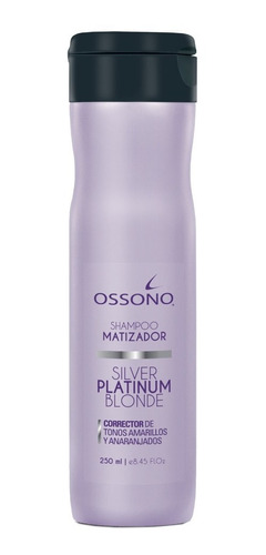 Shampoo Matizador Azul Violeta Ossono 250 Ml