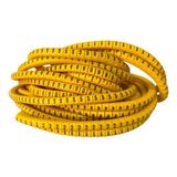 Marcador Cables Ec-3 Calibre Awg 10 Números Del 0-9 Amarillo