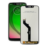 Tela Display Compatível Com Moto G7 Play/ Xt1952 Oled + Cola