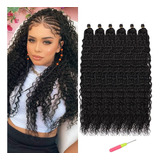 Extensiones Crochet Afro Chino Trenzas Kanekalon Curly 300g