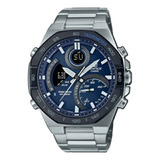 Reloj Casio Edifice Modelo Ecb-950 Caratula Azul