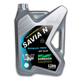 Aceite De Motor 15w40 Multigrado Nafta Kansaco X 4lts