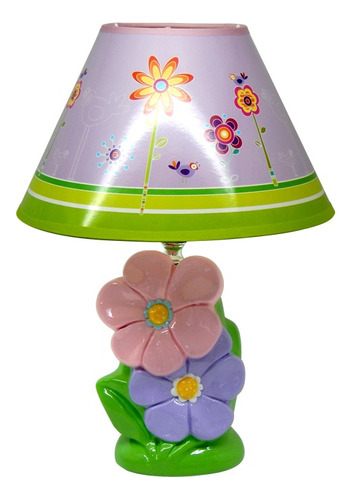 Lámpara Sobremesa Infantil Flores Cfvl119