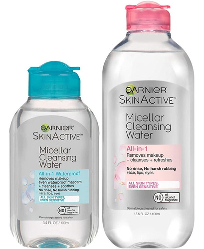 Garnier Skinactive - Agua Limpiadora Micelar, Para Todo Tipo