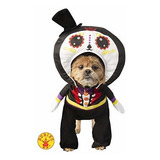 Ropa Gato - Rubie's Day Of The Dead Man Pet Costume