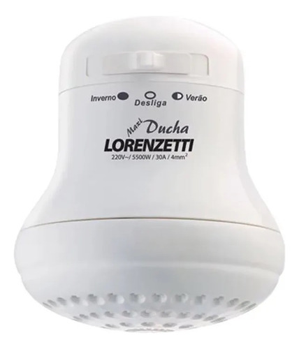 Kit 2 Ducha Lorenzetti Maxi Ducha Ultra 5500w 220v  3t