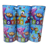 Pocoyo Botes Alcancia Dulcero Bolos Fiesta 6 Pz Dulces