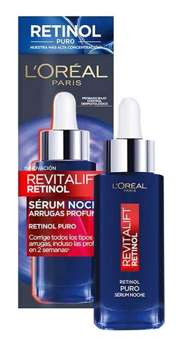 Sérum Antirrugas L`oréal Revitalift Retinol Noturno 30ml