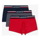 Pack De 3 Boxer Lacoste  En Algodón Para Hombre 5h0451-23