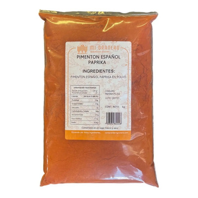 Paprika Pimentón Español Picante 10 Kilos | Envío gratis