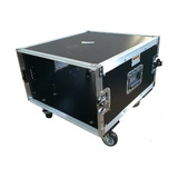 Road Case Rack 6u Prof. 55cm Com Rodas