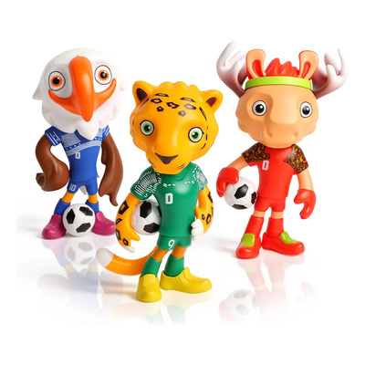 3pcs Mascota De La Liga De La Copa Mundial 2026 | MercadoLibre