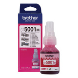 Tinta Brother Bt5001m Color Magenta Rendimiento 5000 Paginas