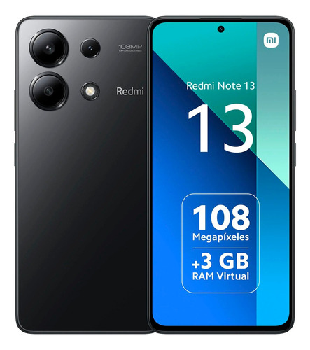 Smartphone Xiaomi Redmi Note 13 5g Dual Sim 128gb Preto 6 Gb