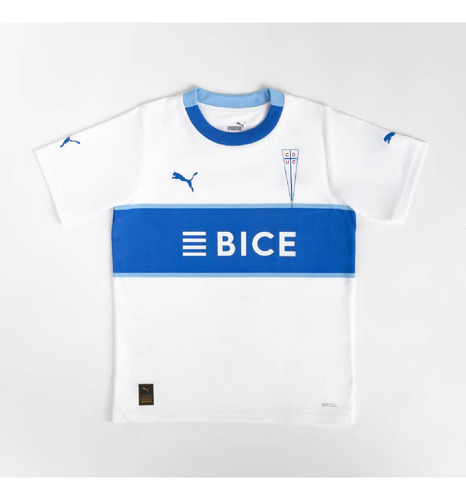 Camiseta Puma X Universidad Católica Joven Blanco/celeste