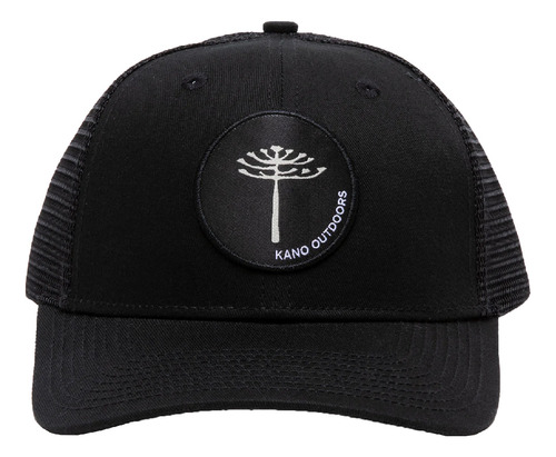 Jockey Gorra Ajustable Araucaria Negro Kano