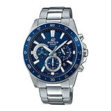 Reloj Casio Hombre Edifice Efv-570d-2a Crono Agente Oficial