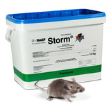 Storm Parafinado Bloque Rodenticida Rata Raton Basaf 10kg