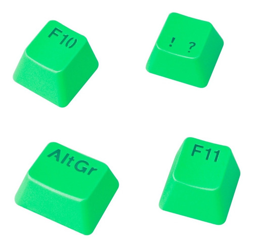 Set De 108 Teclas Keycaps Teclado Mecanico Nisuta Colores 
