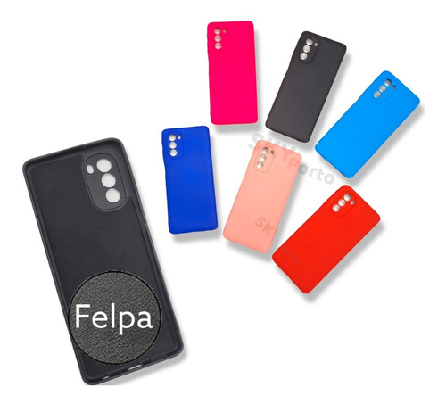 Funda De Silicona Con Felpa Para Motorola