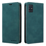 Funda Para Samsung Galaxy A51 4g Magnético Pu Cuero Folio