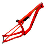 Quadro Aro 29 Tyt Carbon Full Suspensão Tras C/ Trava Guidão Cor Vermelho Tamanho Del Quadro 17