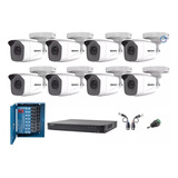 Kit 8 Camaras 1080p Exterior/ Dvr 8ch/fuente Profesional