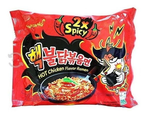 Ramen Coreano Spicy Picante 2x 1 Pieza 140g Samyang Picante