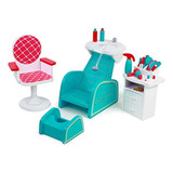 Playtime By Eimmie Hair Salon And Nail Spa Toy Set- Accesori