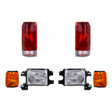 Faros Con Calaveras Depo F-150 1987 A 1991