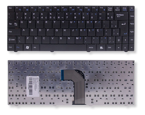 Teclado P/ Notebook Positivo Premium N8145 Ç Marca Bringit