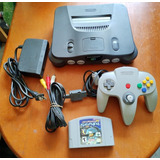 Consola Nintendo 64 Con 1 Control Y 1 Juego Incluído 